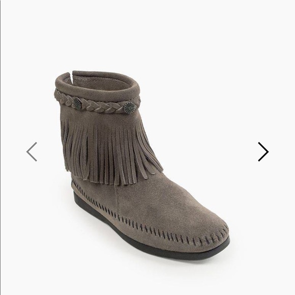 MINNETONKA HIGH TOP BACK ZIP BOOT - Picture 3 of 6